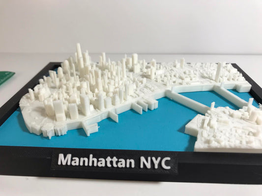 CARTE DE MANHATTAN NYC