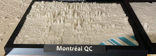 Carte de Montréal